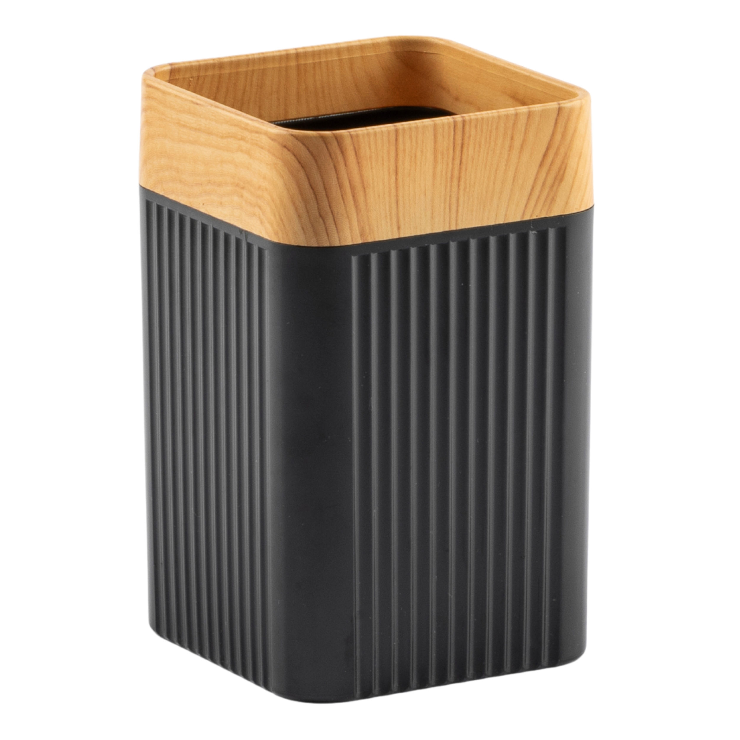 Maxel Mimoza Çizgili Ahşap Diş Fırçalık